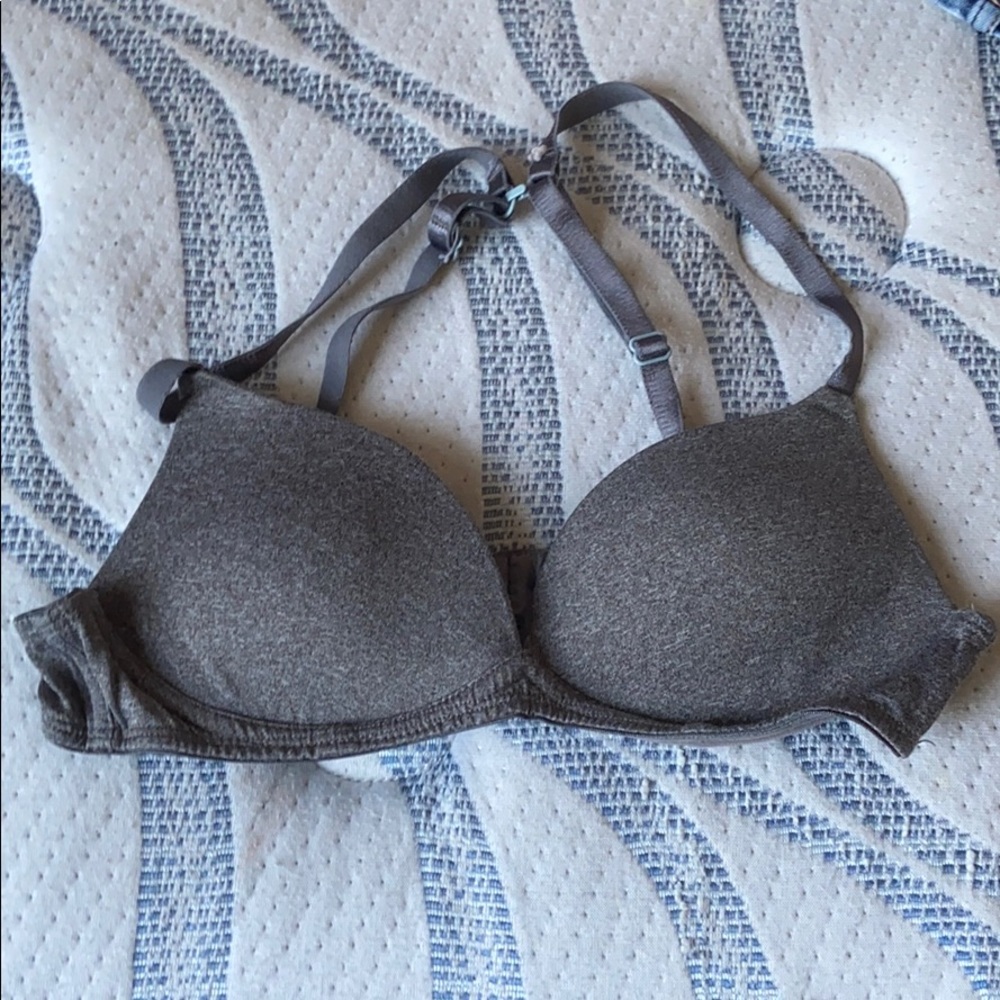 Grey Adjustable Bra 32A